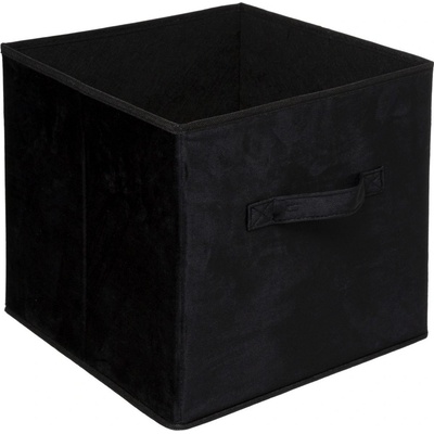5five Simply Smart úložný box Soft 31 x 31 x 31 cm čierna