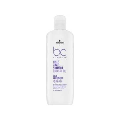 Schwarzkopf BC Bonacure Frizz Away Shampoo изглаждащ шампоан Против накъдряне 1000 ml