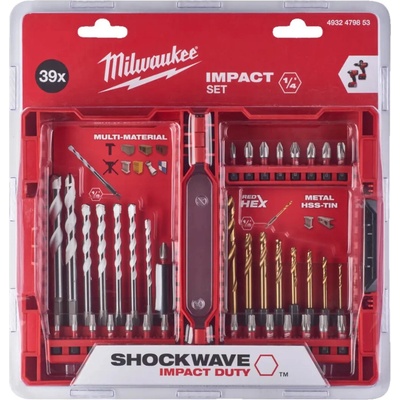 Milwaukee Shockwave Sada 39 ks MI4932479853