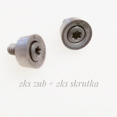 Náhradné frezovacie zuby Arbortech, Zuby ARBORTECH 2ks zub+2ks skrutka (Mini turbo, shaft, Pro)