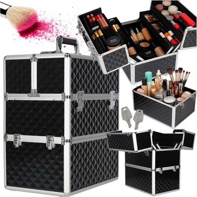 KIK Kosmetický kufřík Kosmetický organizér XXL 3D KX2975 – Zboží Mobilmania