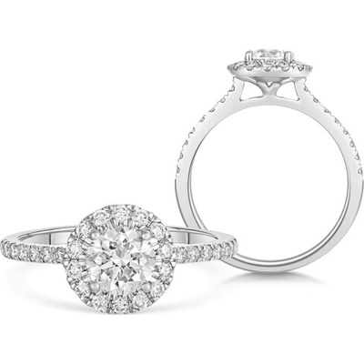 Sofia Diamonds zlatý zásnubní prsten LABGRG1001266WG