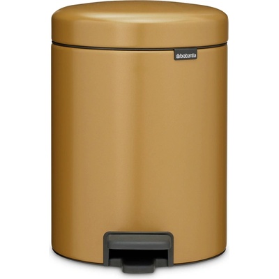 Brabantia Кош за смет с педал Brabantia NewIcon 5L, Warm Gold
