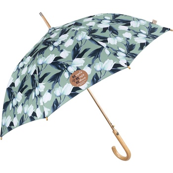 Perletti 19122.1 dámsky palicový dáždnik zelený