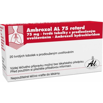 Ambroxol AL 75 retard cps.plg.20 x 75 mg
