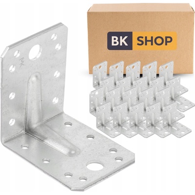 BKshop stavební úhelník 70x70x55 mm pozinkovaný 2 mm 20 ks