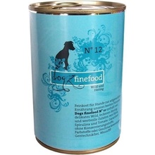 Dogz finefood No.12 se zvěřinou & sledím masem 400 g