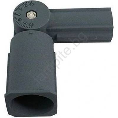 NEDES Държач за улична лампа с Ø 60 мм антрацит ip44 (nd3881)