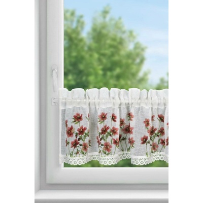 EUROFIRANY KRÁTKÁ ZÁCLONA NA PÁSCE ISA 150X30 CM VÍCEBAREVNÁ