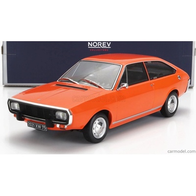 Norev Renault R15 Tl 1971 Orange 1:18