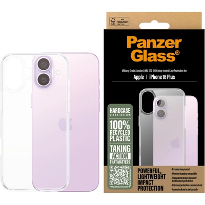 Panzer Гръб PanzerGlass HardCase за iPhone 16 Plus - Прозрачен