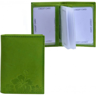 HJP Dámské pouzdro na karty a doklady 7117 zelené