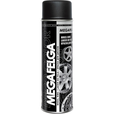 Deco Color Megafelga 500ml - akryl na disky RAL 9005 čierny lesklý