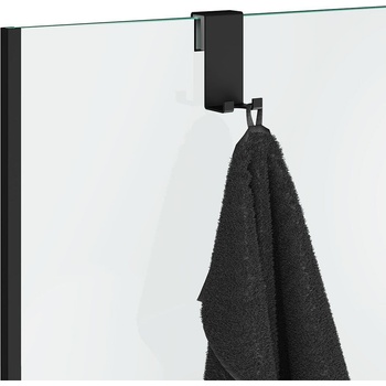 DECOR WALTHER Закачалка за душ кабина Decor Walther черен мат (0902060)