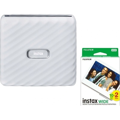 Fujifilm Instax Link WIDE bílá + film wide 20ks
