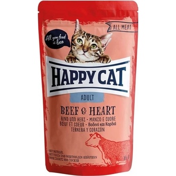 Happy Cat All Meat Adult Beef & Heart 85 g