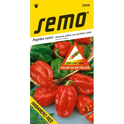 Semo Paprika štipľavá Habanero Red 15 s /SHU 300 000/