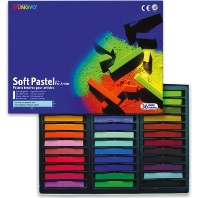 mungyo Pastel suchý sada 36 ks