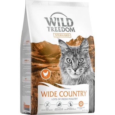 Wild Freedom Adult Wide Country Sterilised hydinové bez obilnín 2 x 6,5 kg