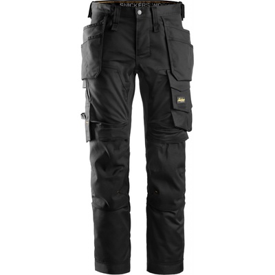 Snickers Workwear kalhoty AllroundWork Stretch s PK černé