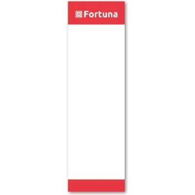 Fortuna Заместваща етикетка за органайзер за документи fortuna 75 мм, 25 броя 02.0000675 (02.0000675)