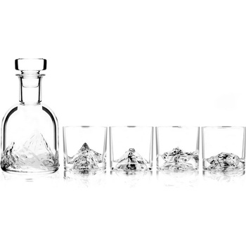 LIITON Комплект чаши и бутилка за уиски liiton peaks 5 части (1006972)