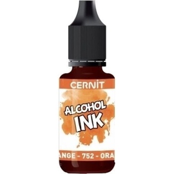 Cernit Alcohol Ink Akrylový tuš Orange 20 ml 1 ks