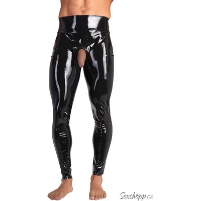Latexové legíny s otvorem na penis LateX
