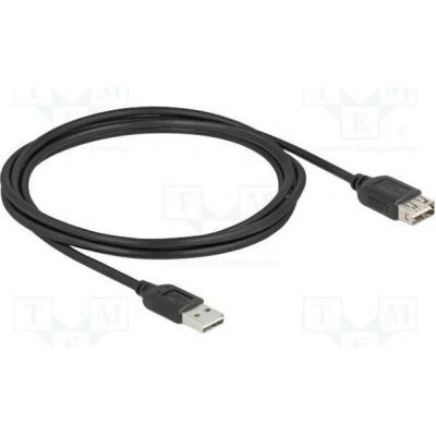 Delock 81513 USB 2.0 zlacený 2m černý