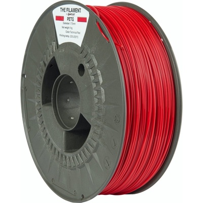 The Filament PETG Technical Red - 1, 75 mm / 1000 g (TF-24020)