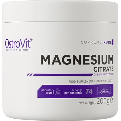 OstroVit Magnesium Citrate Natural, 200 Grams