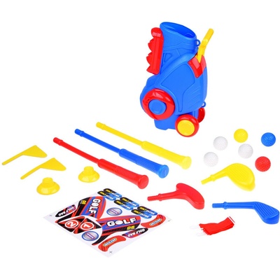 Joko Dětský mini golf sada 3 hole míčky