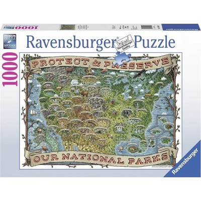Ravensburger Americké národní parky 1000 dílků