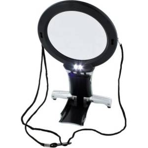 Shesto Lightcraft настолна лупа 2x с LED осветление