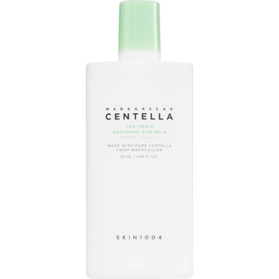 SKIN1004 Madagascar Centella Tea-Trica Sun Milk екстра нежен лосион за слънчеви бани SPF 50+ 50ml