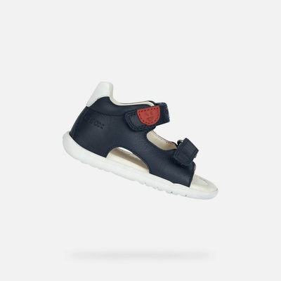 Geox Тъмносини детски сандали за първи стъпки Geox Sandal Macchi Geox | Sin | Момчешки | 21