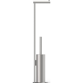 DECOR WALTHER Поставка за тоалетна хартия и четка за тоалетна Bar цвят стомана мат (0861576)