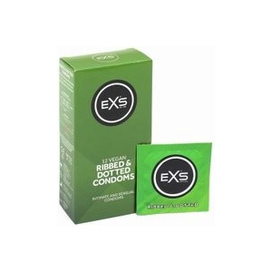 EXS Condoms Релефни и точкови презервативи 12 бр. (в кутия) (p27060)