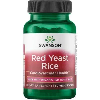 Swanson Red Yeast Rice, 600 mg, 60 капсули, Swanson