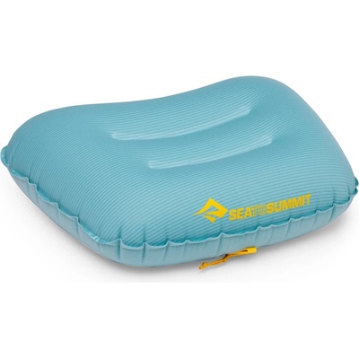 Sea to Summit Възглавница за пътуване Sea to Summit Aeros Ultralight Pillow Pillow - Aqua Sea - размер 43 x 30 x 12 cm (557-0617-0112)