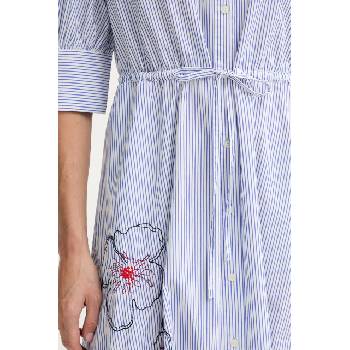 Tommy Hilfiger рокля тип риза от памук SUMMER (WW0WW50546)