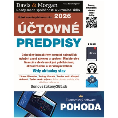 Účtovné predpisy 2026