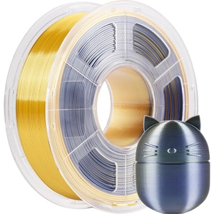 Anycubic PLA Silk Dual Color Black Gold - 1, 75 mm / 1000 g (6974662352644)