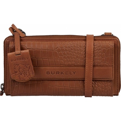 Burkely dámská kožená crossbody kabelka s peněženkou Samanta koňak