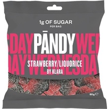 Pändy Candy Strawberry Liquorice by Klara želé bonbóny 50 g