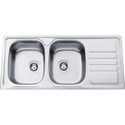 Sinks RDOKM11650026V OKIO 1160 DUO V 0,6mm matný