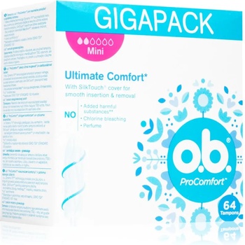 Image 1 of o. b o. b. Pro Comfort Mini тампони 64 бр