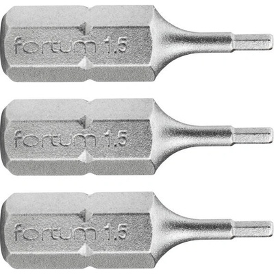 Fortum 4741501 Bit imbus 3ks, H 1,5x25mm, S2