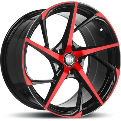 RH RIMS RB12 9,5x19 5x120 ET40 color polished - red