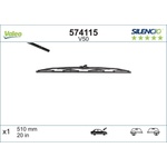 Valeo Silencio 510 mm 574115